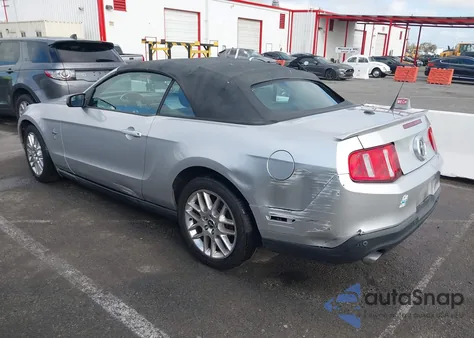 2012 Ford Mustang V6 Premium из США, поврежденный, VIN 1ZVBP8EM5C5268089